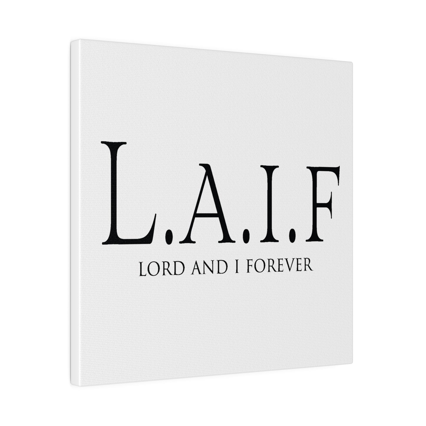 L.A.I.F LORDANDI Matte Canvas, Stretched, 0.75"