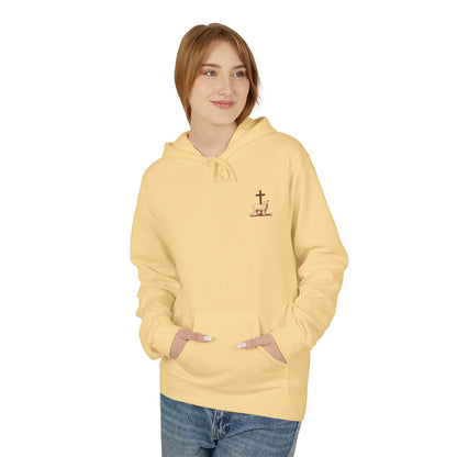 Shepherd & Lamb Hoodie — "He Left the 99 to Come Find Me" Christian Faith Pullover