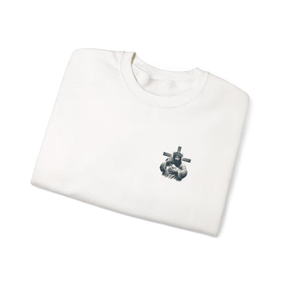 Isaiah 41:10 Crewneck Sweatshirt — Christian Jesus Cross Graphic