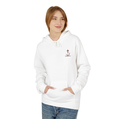Shepherd & Lamb Hoodie — "He Left the 99 to Come Find Me" Christian Faith Pullover