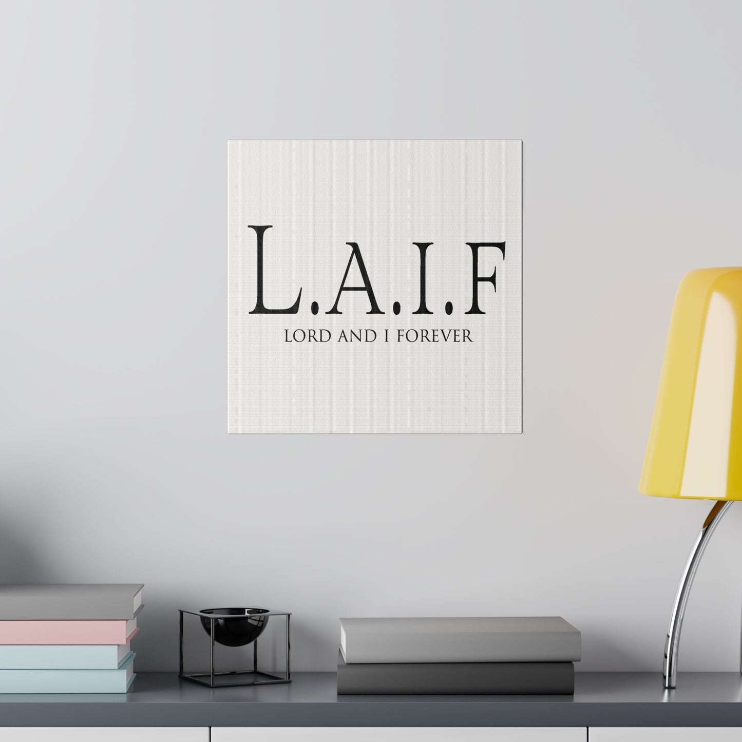 L.A.I.F LORDANDI Matte Canvas, Stretched, 0.75"