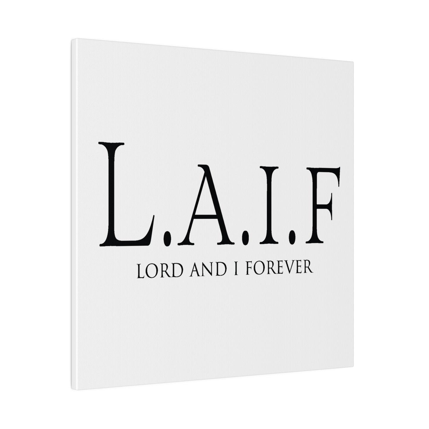 L.A.I.F LORDANDI Matte Canvas, Stretched, 0.75"