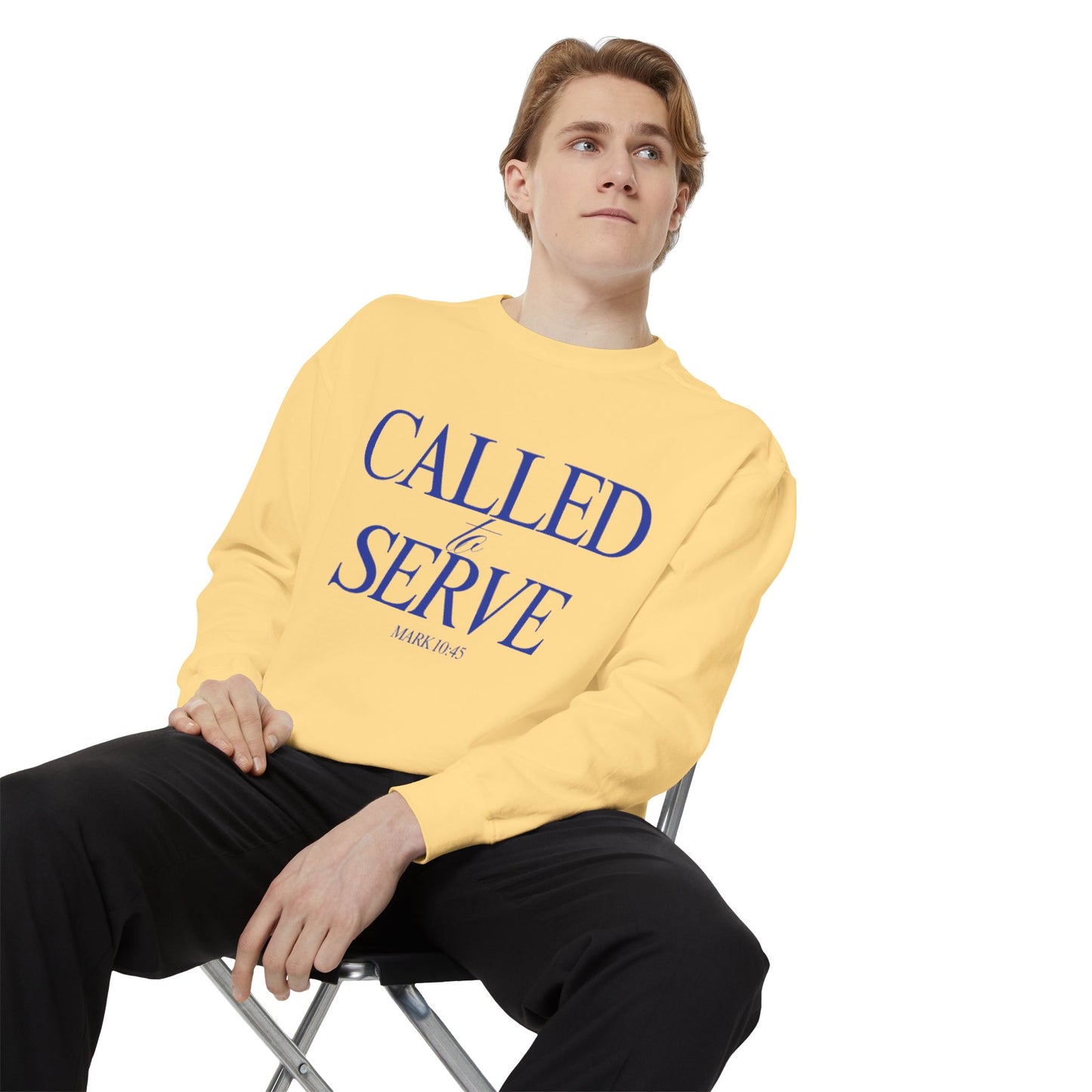 Called to Serve Sweatshirt — Christian Faith Crewneck