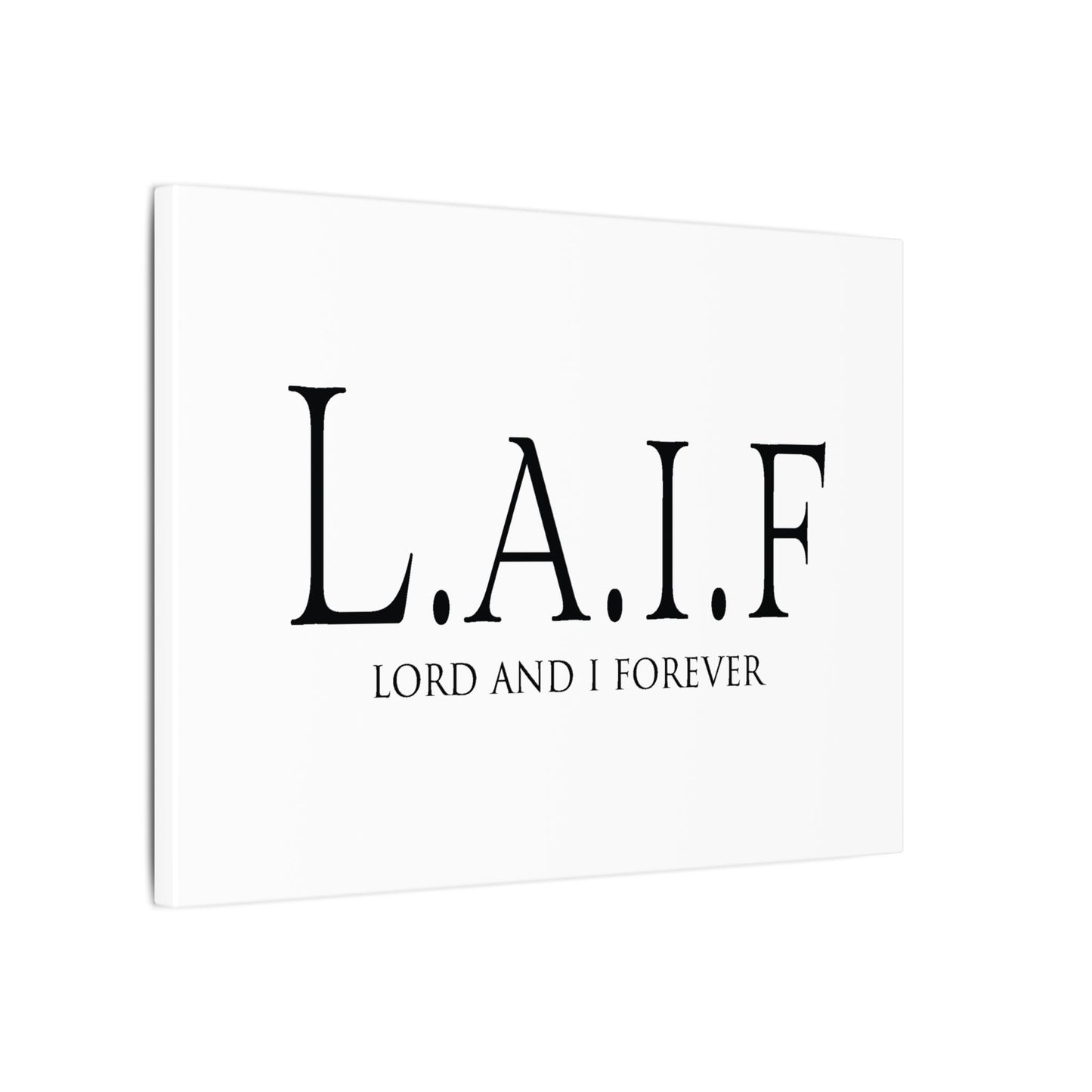 L.A.I.F LORDANDI Matte Canvas, Stretched, 0.75"