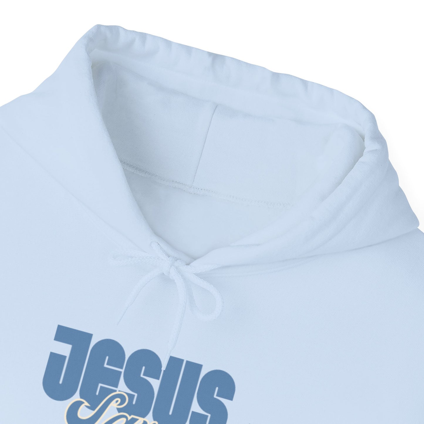 Jesus Saves Hoodie — Faith-Based Christian Graphic Pullover