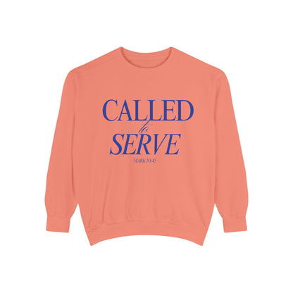 Called to Serve Sweatshirt — Christian Faith Crewneck