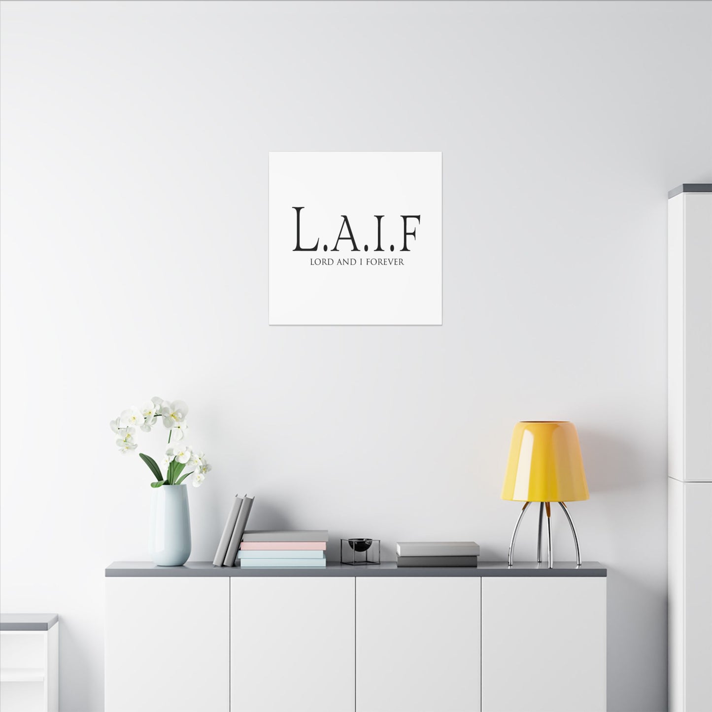 L.A.I.F LORDANDI Matte Canvas, Stretched, 0.75"
