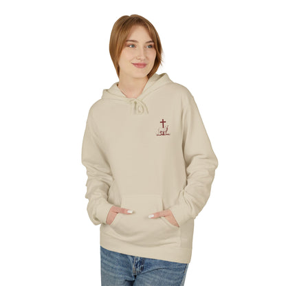 Shepherd & Lamb Hoodie — "He Left the 99 to Come Find Me" Christian Faith Pullover