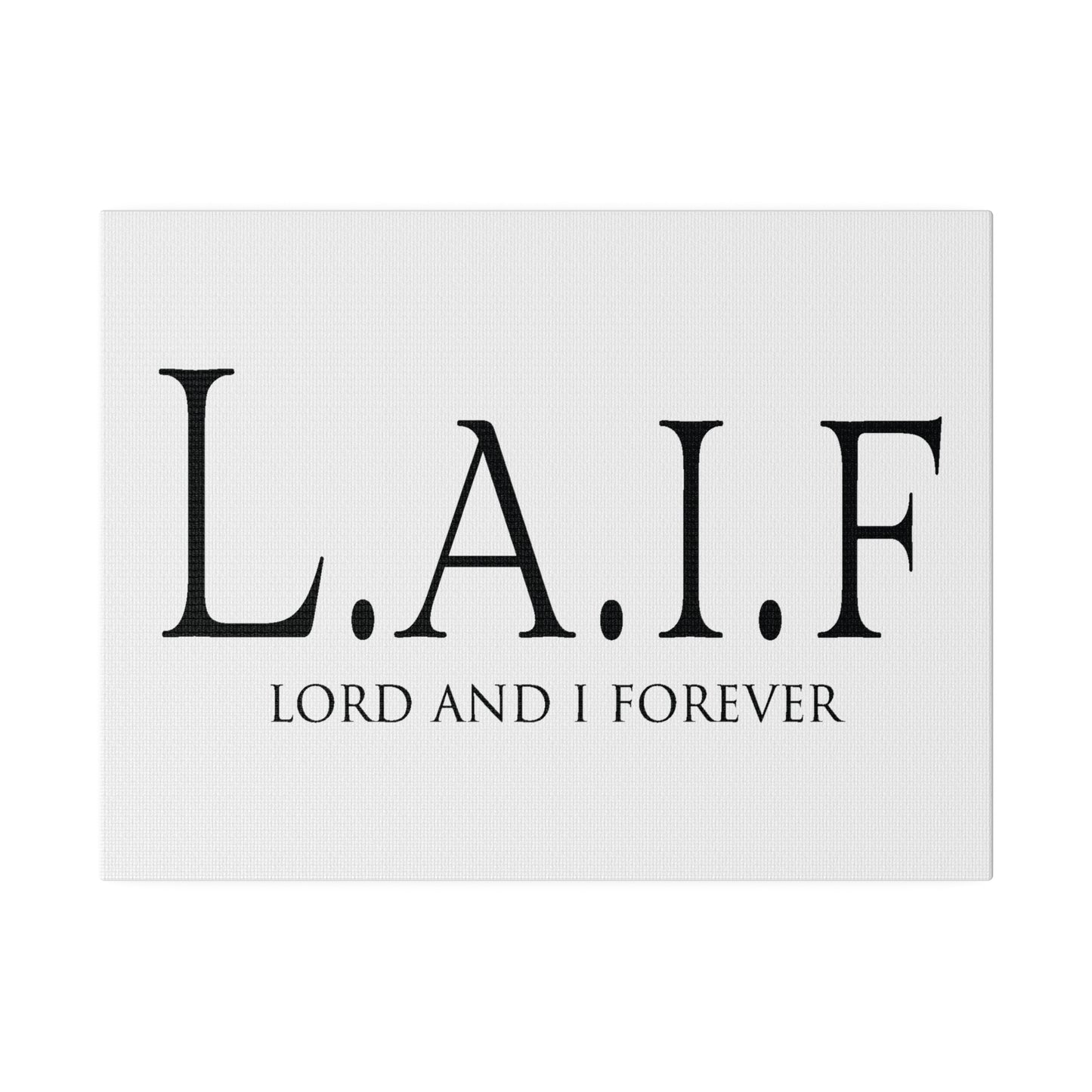 L.A.I.F LORDANDI Matte Canvas, Stretched, 0.75"