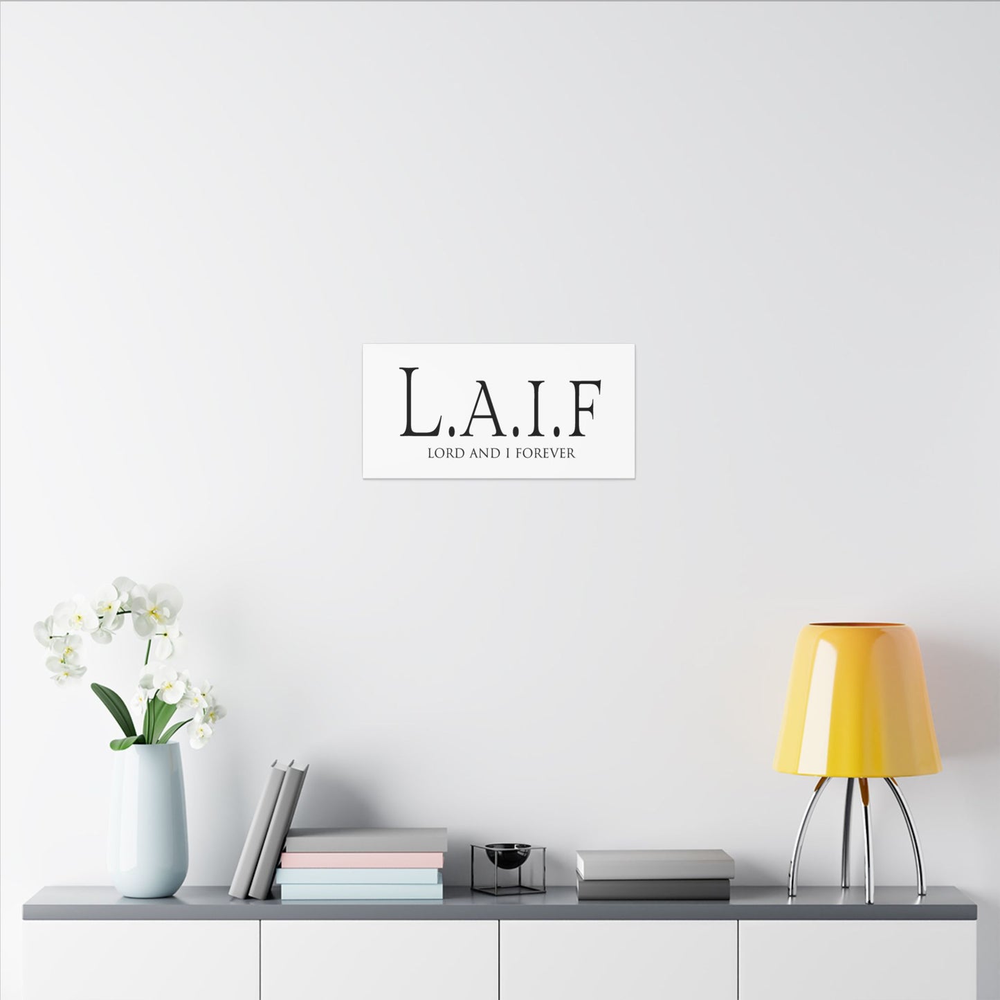 L.A.I.F LORDANDI Matte Canvas, Stretched, 0.75"