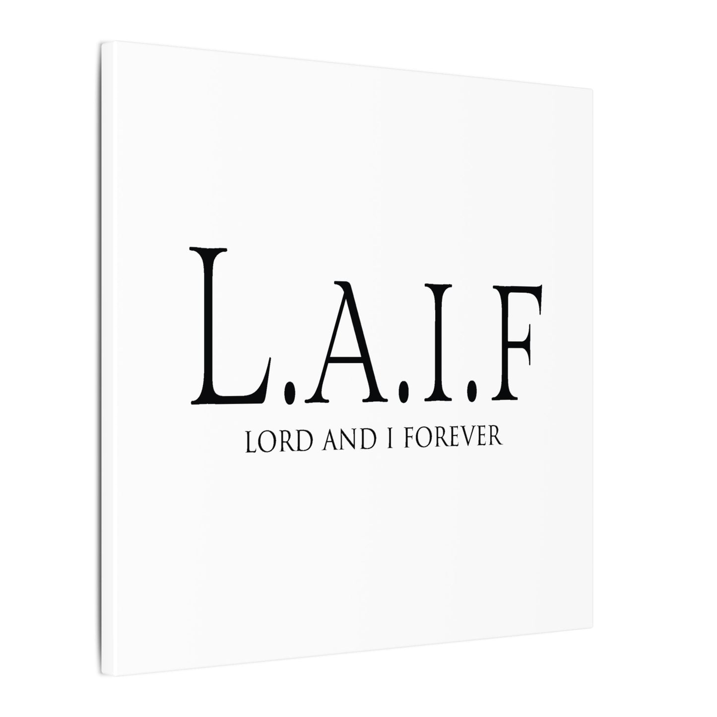 L.A.I.F LORDANDI Matte Canvas, Stretched, 0.75"