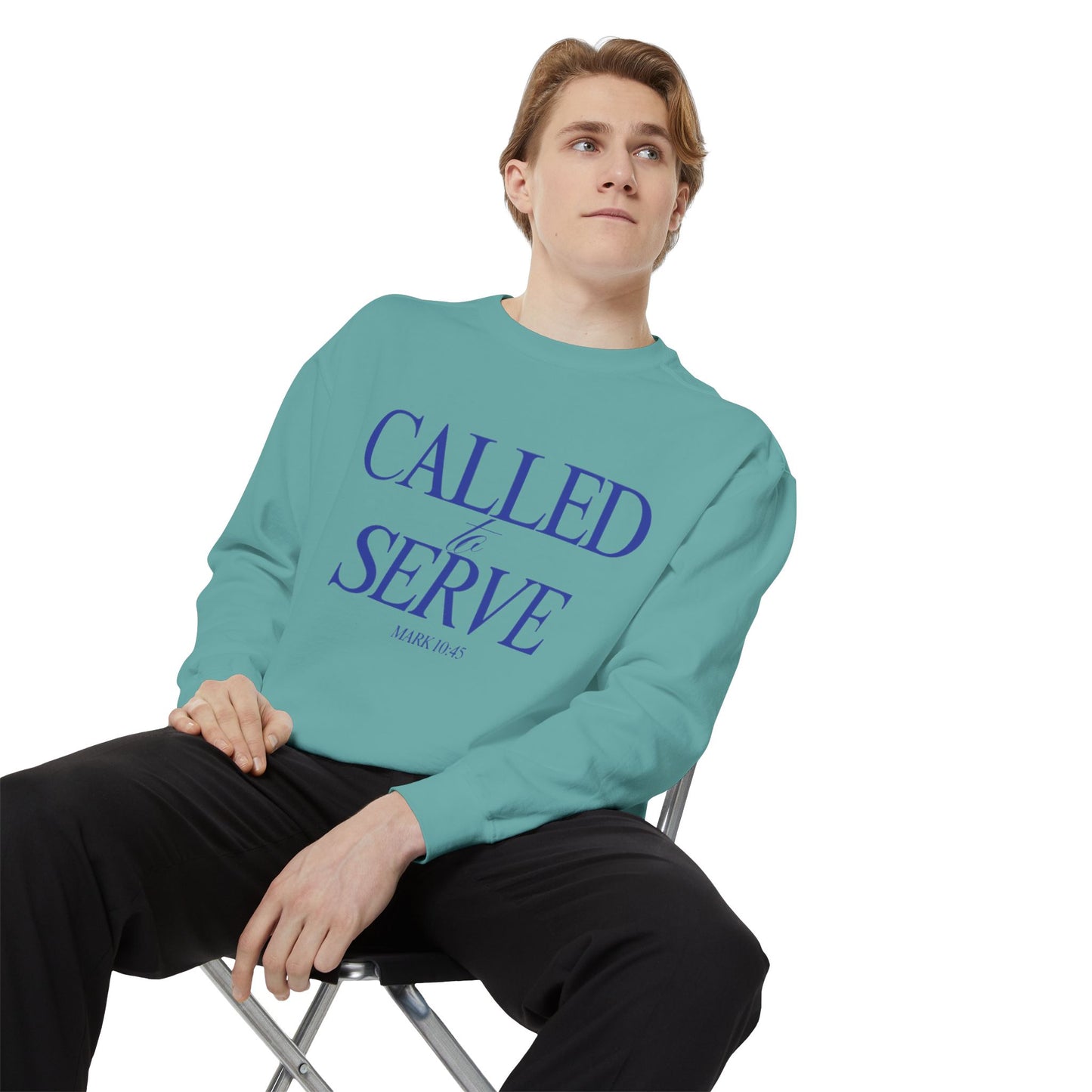 Called to Serve Sweatshirt — Christian Faith Crewneck