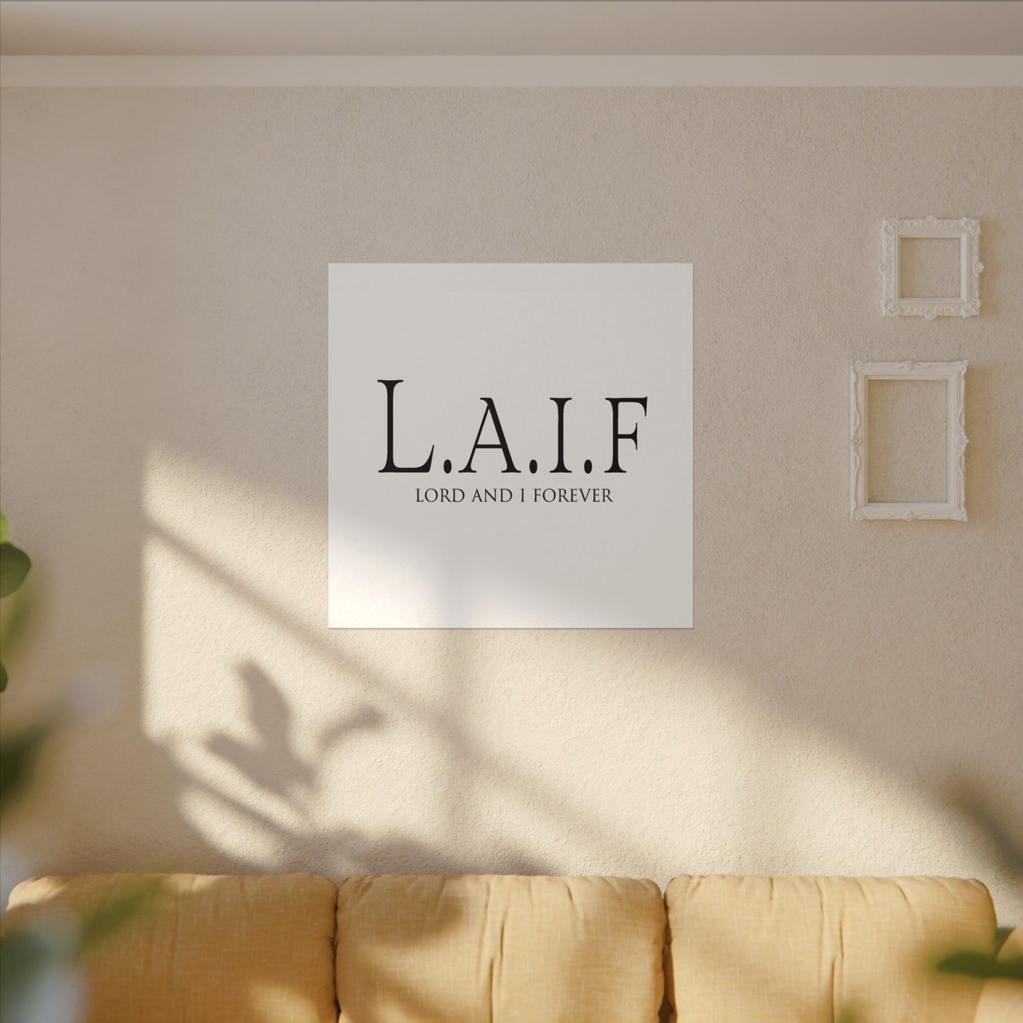 L.A.I.F LORDANDI Matte Canvas, Stretched, 0.75"