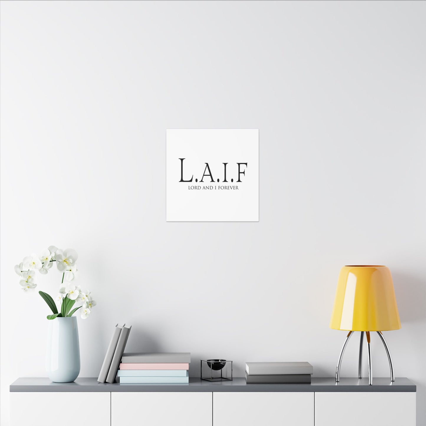 L.A.I.F LORDANDI Matte Canvas, Stretched, 0.75"