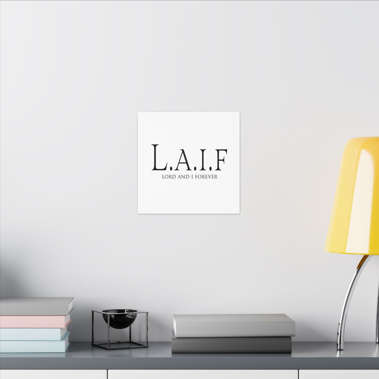 L.A.I.F LORDANDI Matte Canvas, Stretched, 0.75"