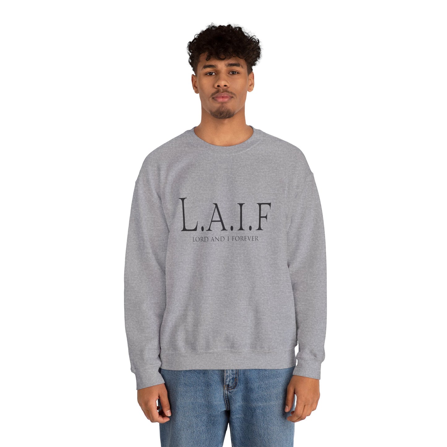 L.A.I.F Unisex Heavy Blend™ Crewneck Sweatshirt