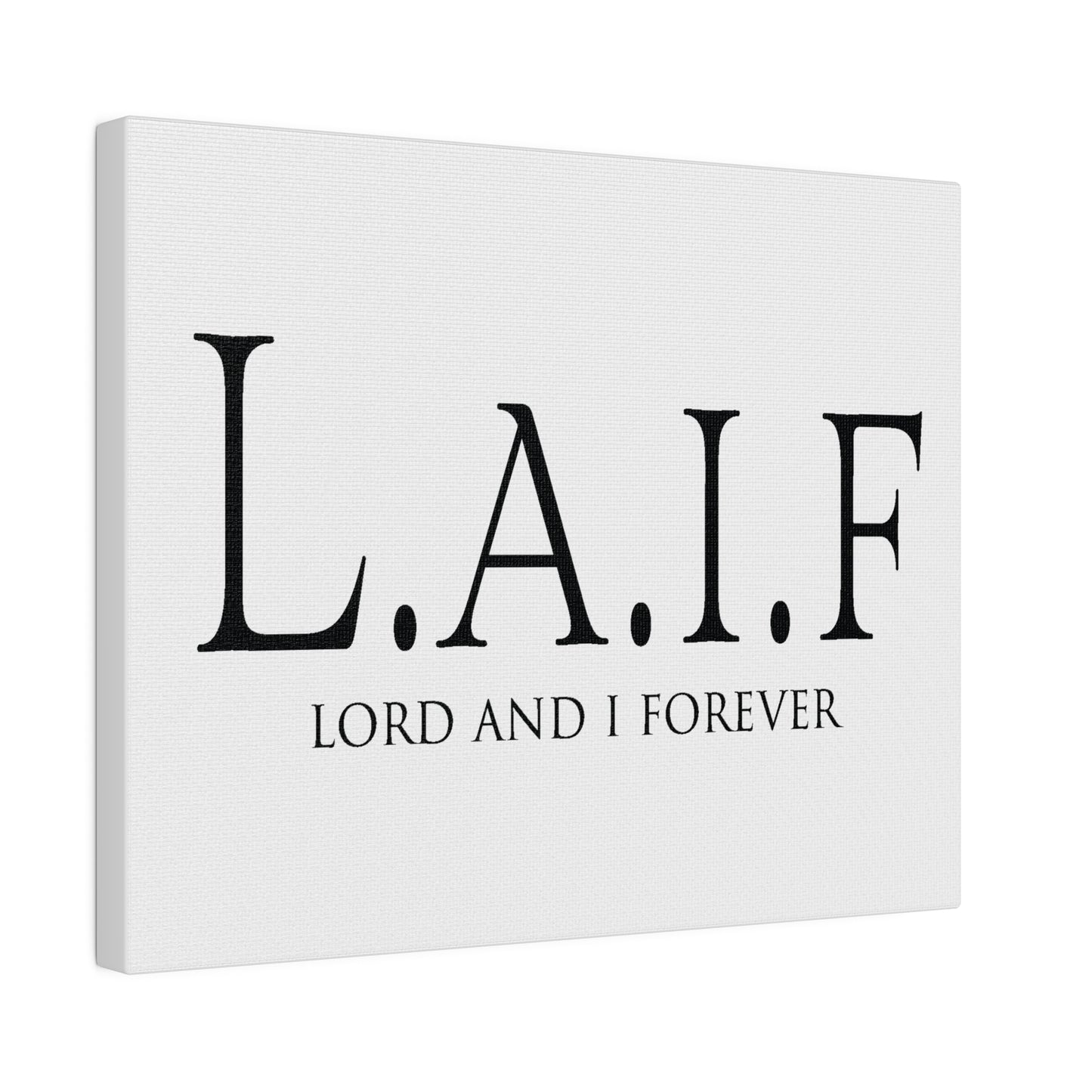 L.A.I.F LORDANDI Matte Canvas, Stretched, 0.75"